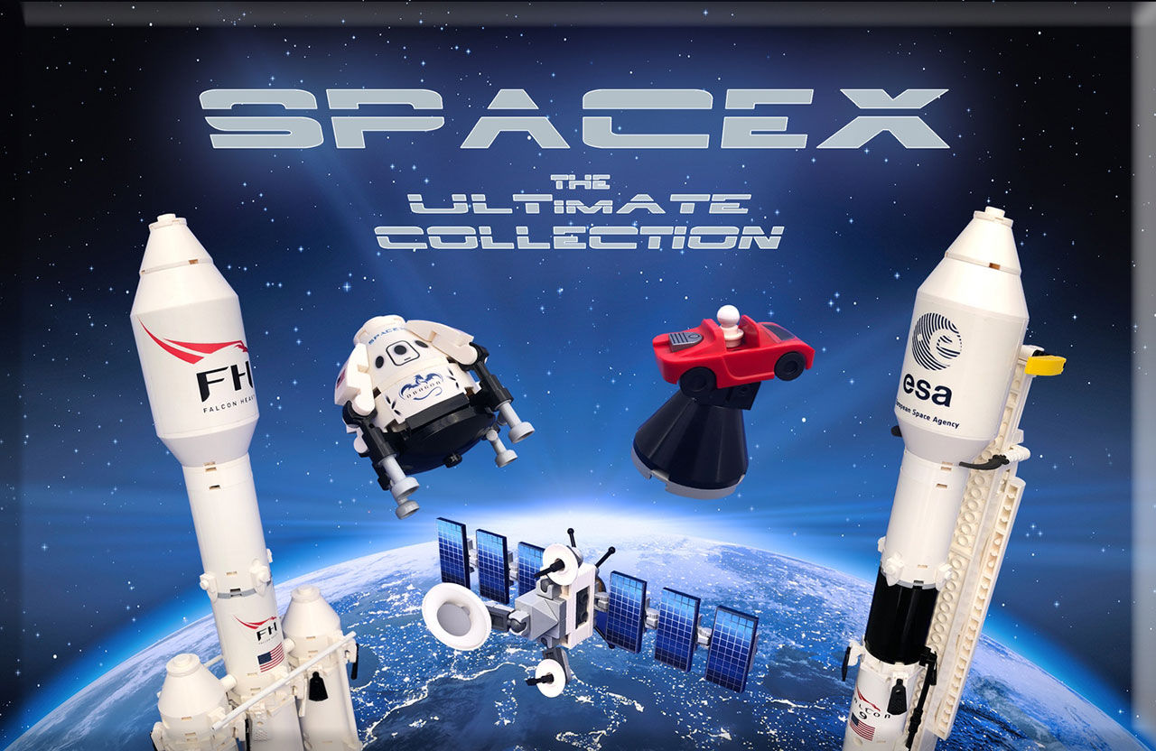 Fans har skapat SpaceX-Lego