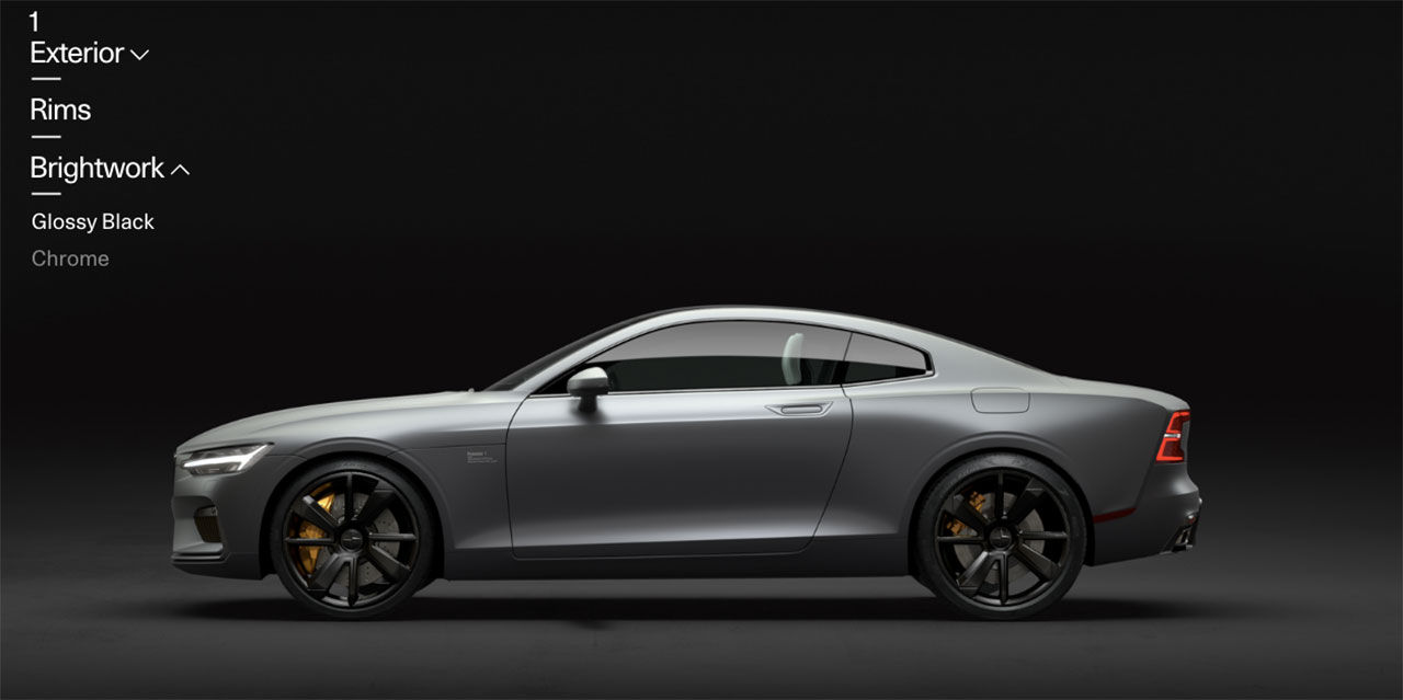 Speca din egna Polestar 1