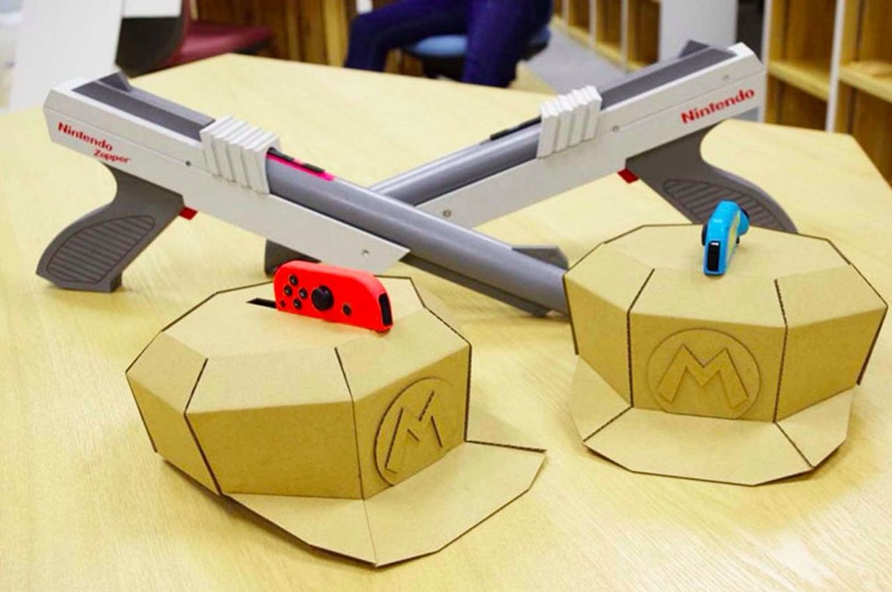 Nintendo-fans gör laser-tag-spel med Nintendo Labo