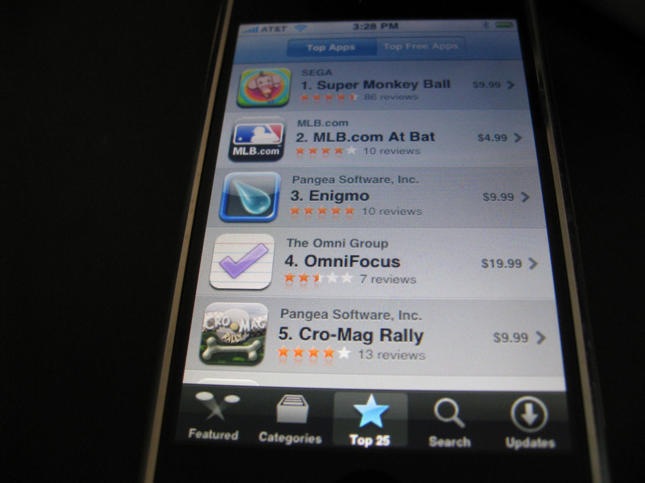 Tut i luren - App Store fyller 10 år