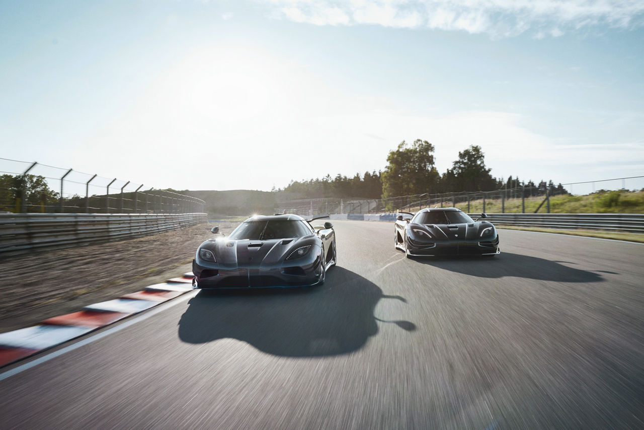 Nu är de här - Koenigsegg Thor och Väder