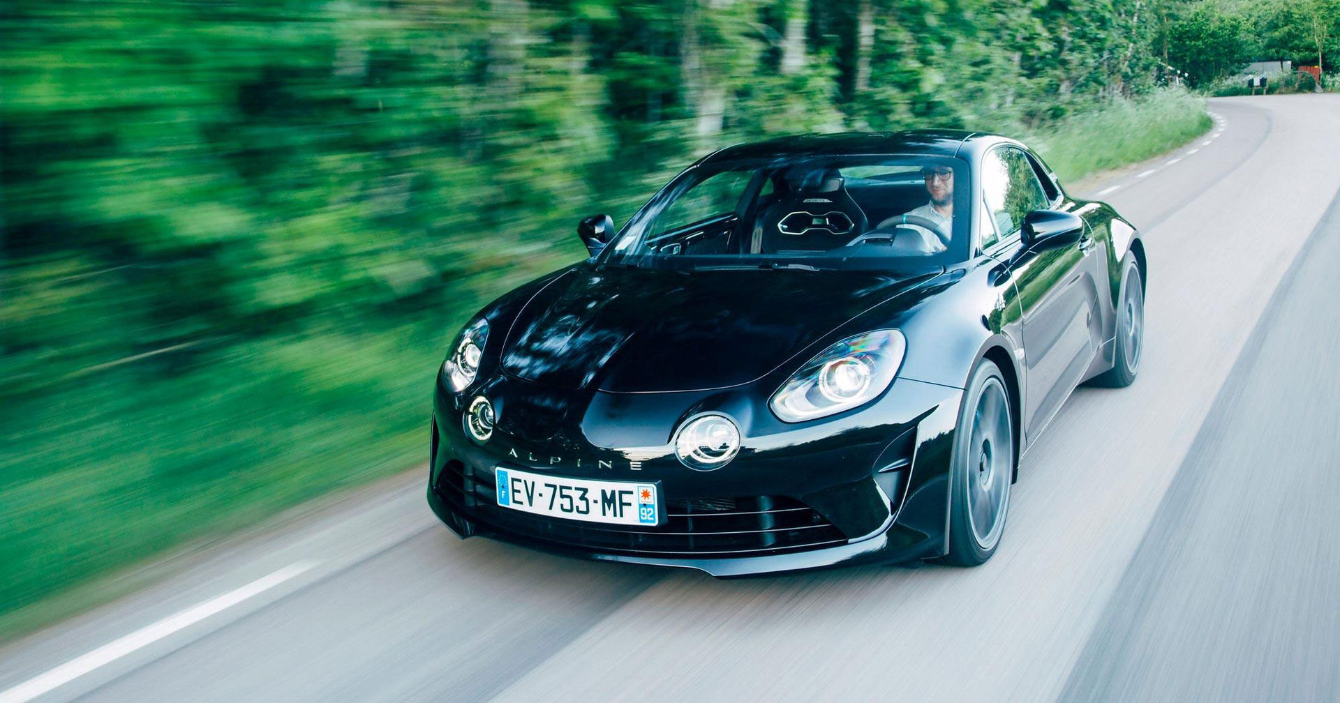 Alpine A110 provkörd!