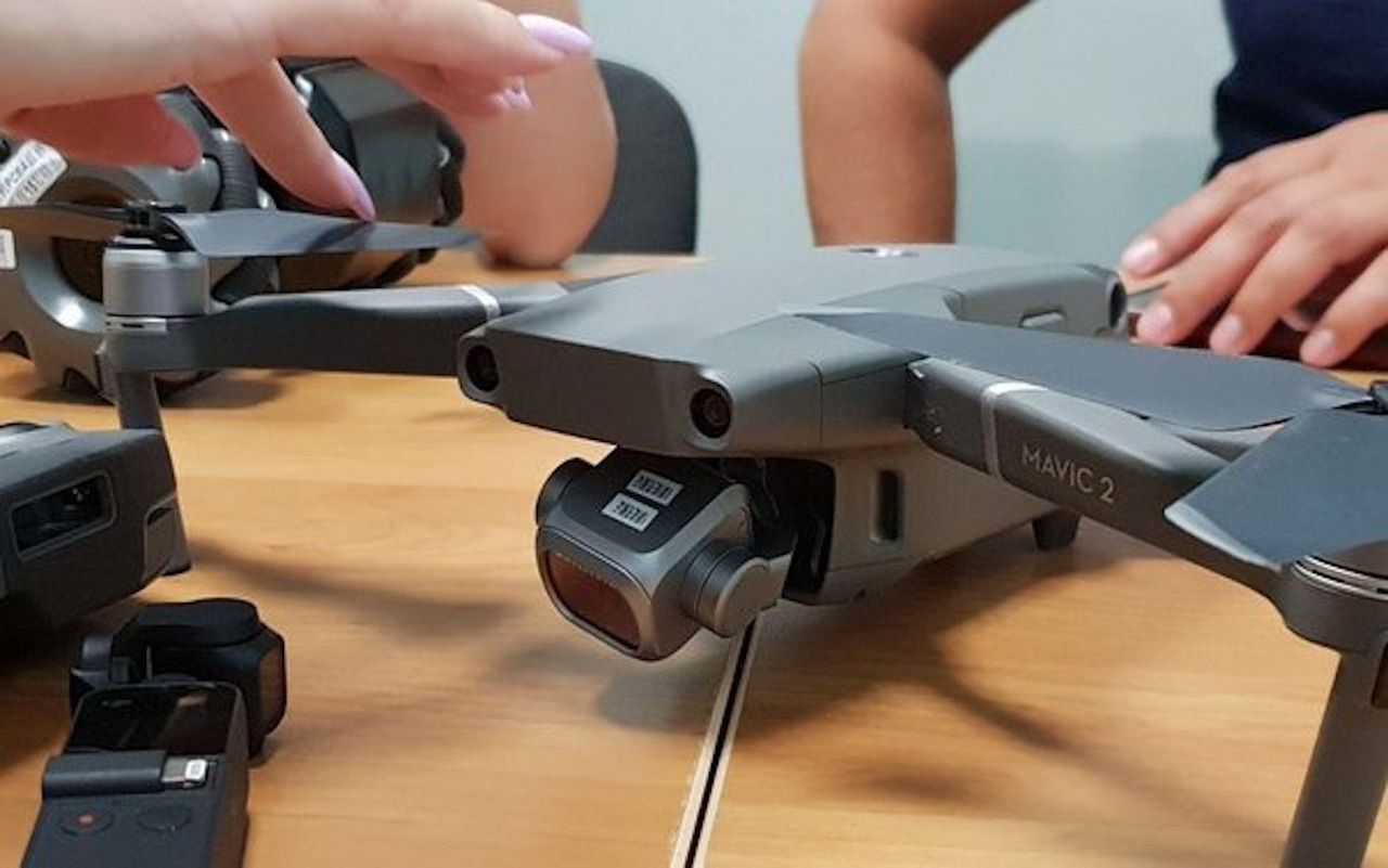 Bild på DJI Mavic 2 läcker