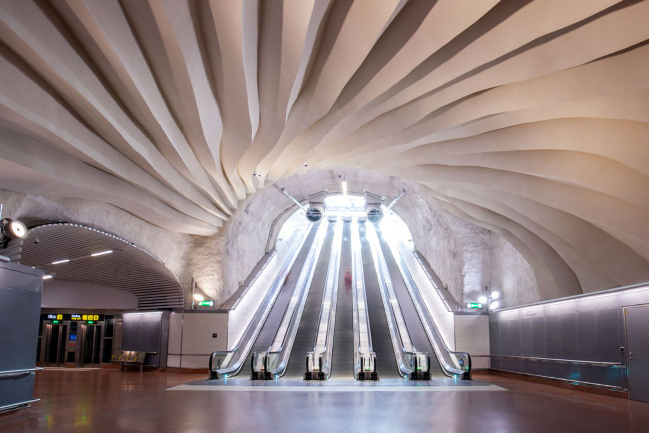 Stationen Stockholm Odenplan har nu öppnats igen