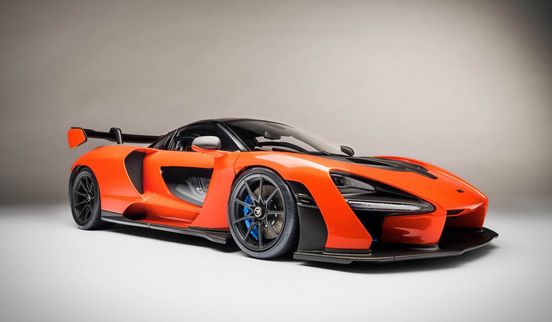 Välgjord modell av McLaren Senna