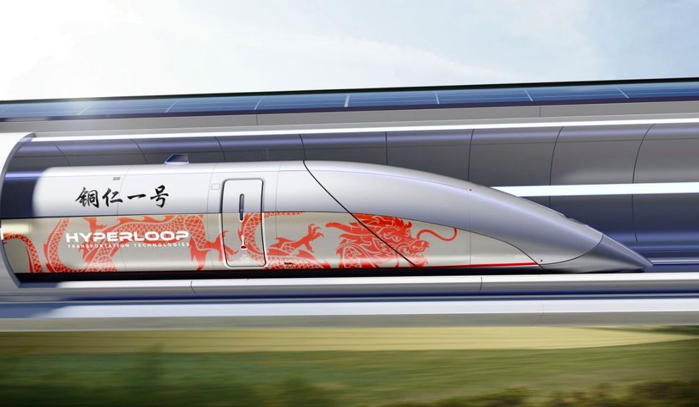 Hyperloop TT bygger Kinas första hyperloop-bana