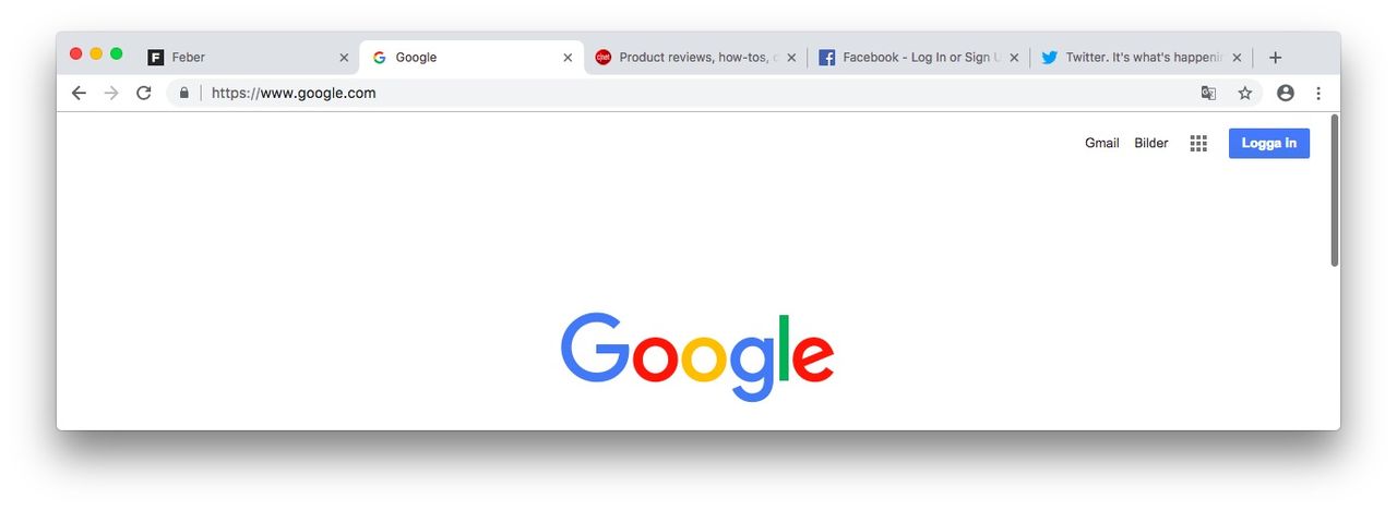 Google testar ny tabb-design i Chrome Canary