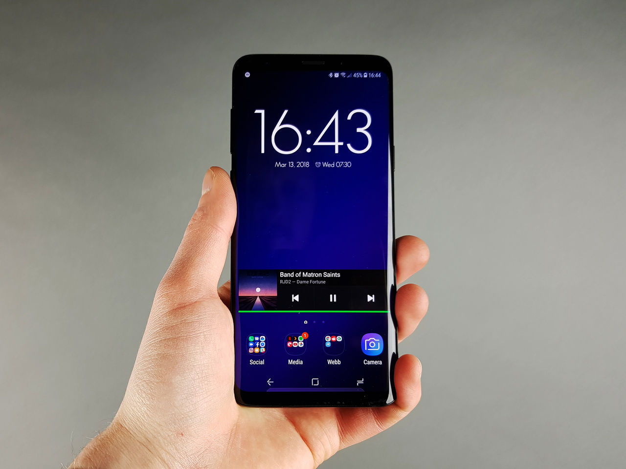 Samsungs telefoner har snabbare internet än iPhone