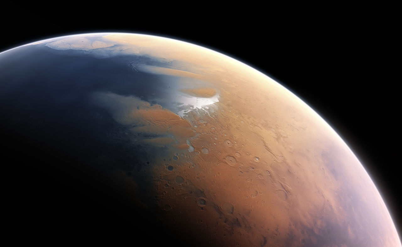 Underjordisk sjö upptäckt på Mars