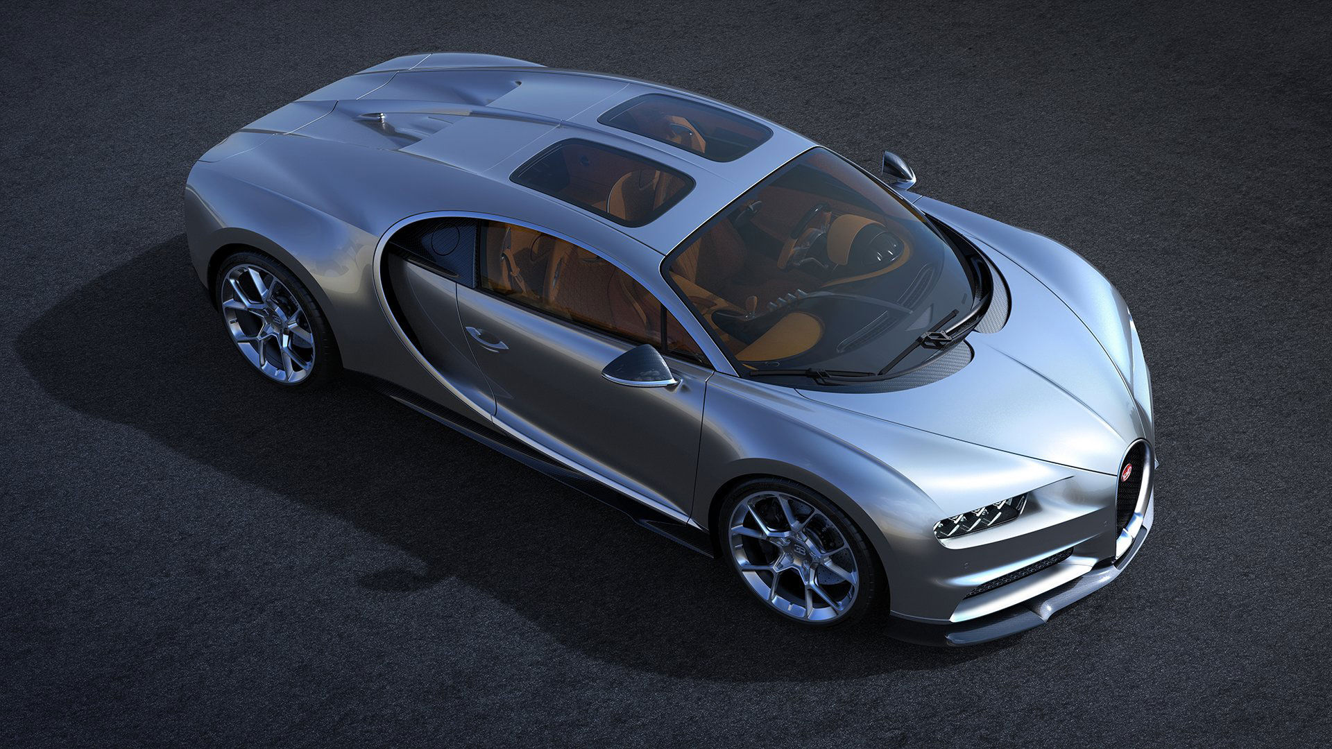 Bugatti Chiron får glastak