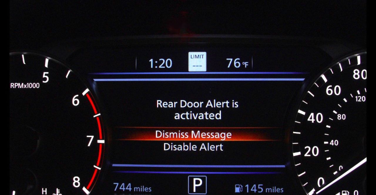 Nissan vill att du ska kolla baksätet när du lämnar bilen