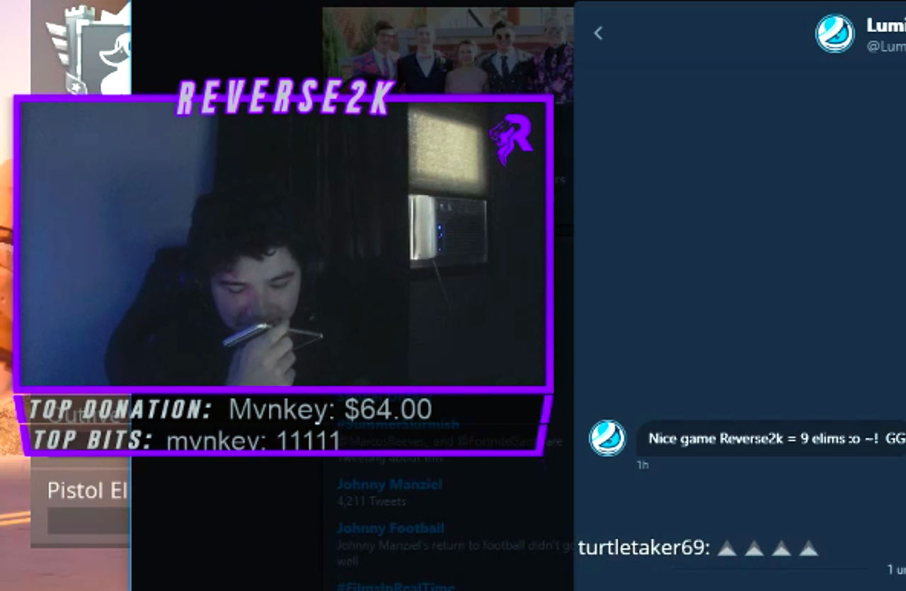 Skön farsa blir glad över sonens storvinst