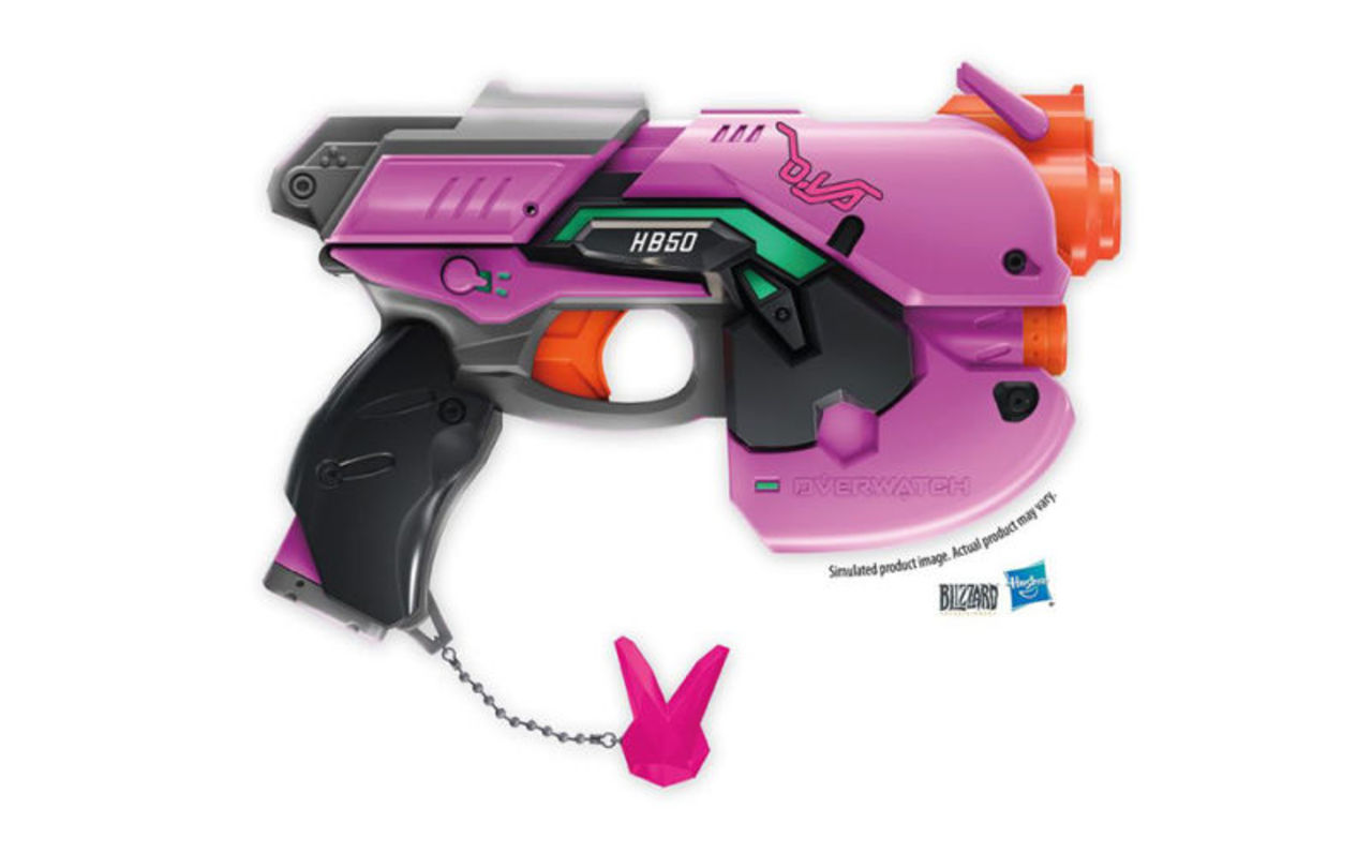 Nerf visar upp D.Va-inspirerad Nerf-pistol