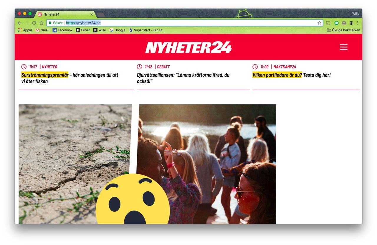 Nyheter24 får ny design
