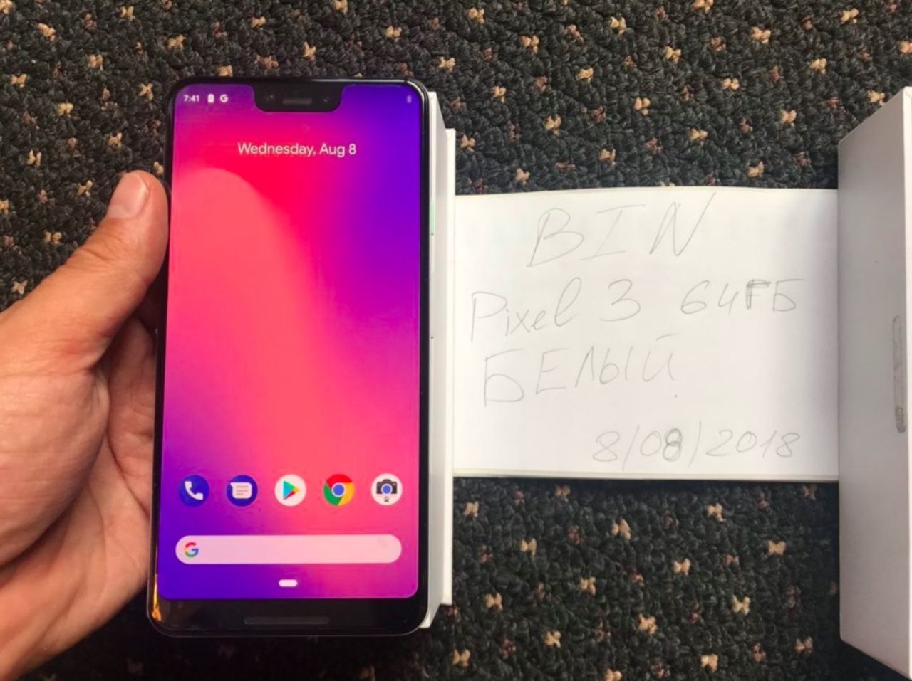Googles Pixel 3 läcker ut ännu en gång
