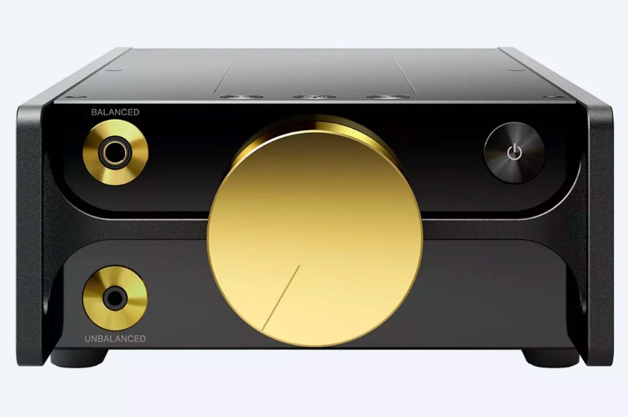 Sony DMP-Z1 har en guldpläterad volymknapp