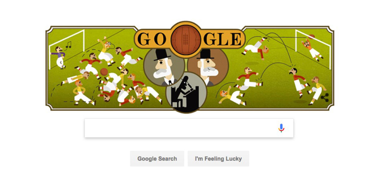 Google hyllar Ebenezer Cobb Morley med en doodle