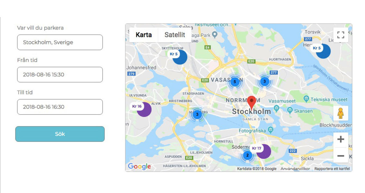 Hyr ut din parkeringsplats med ApParkingSpot