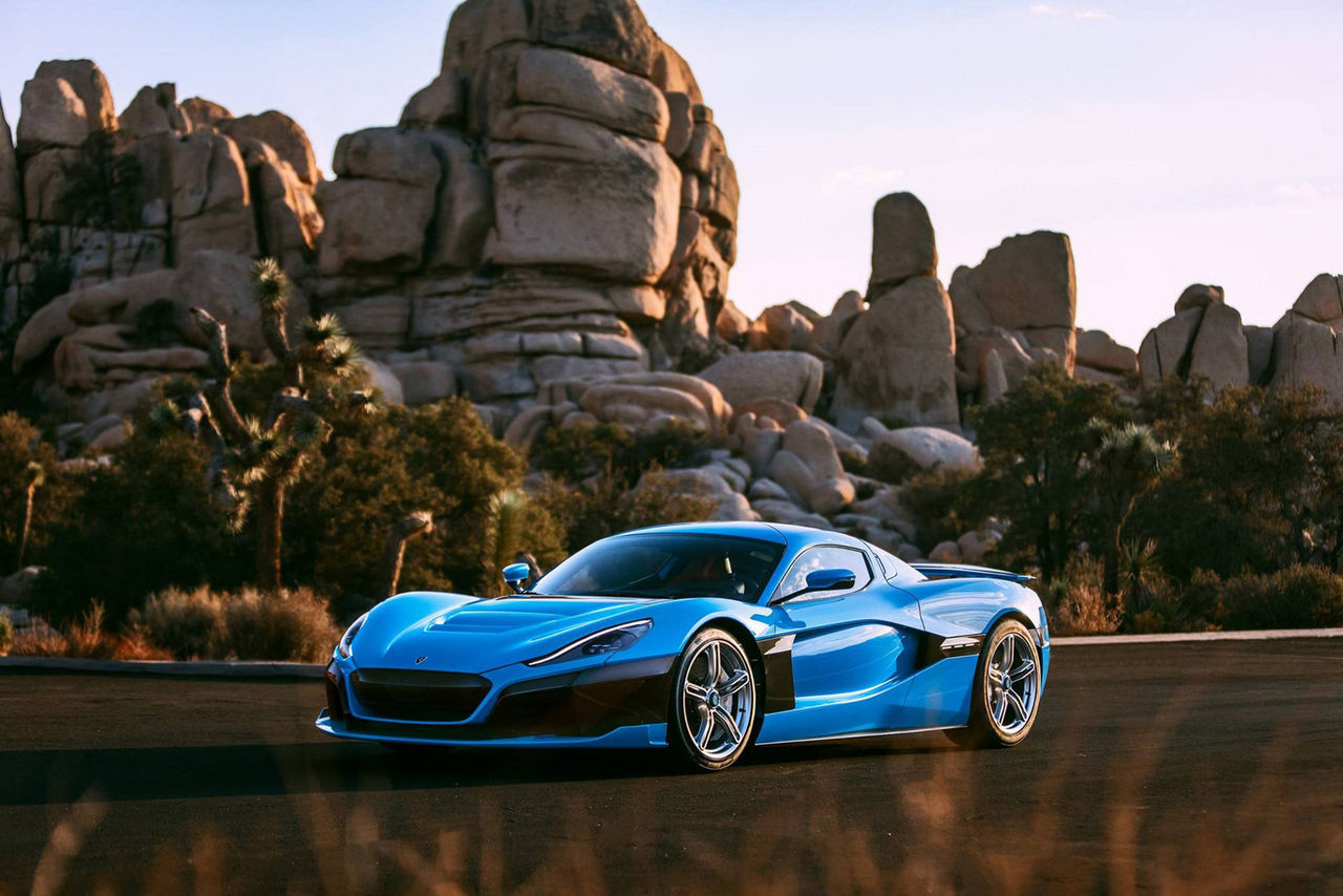 Rimac presenterar C_Two California Edition