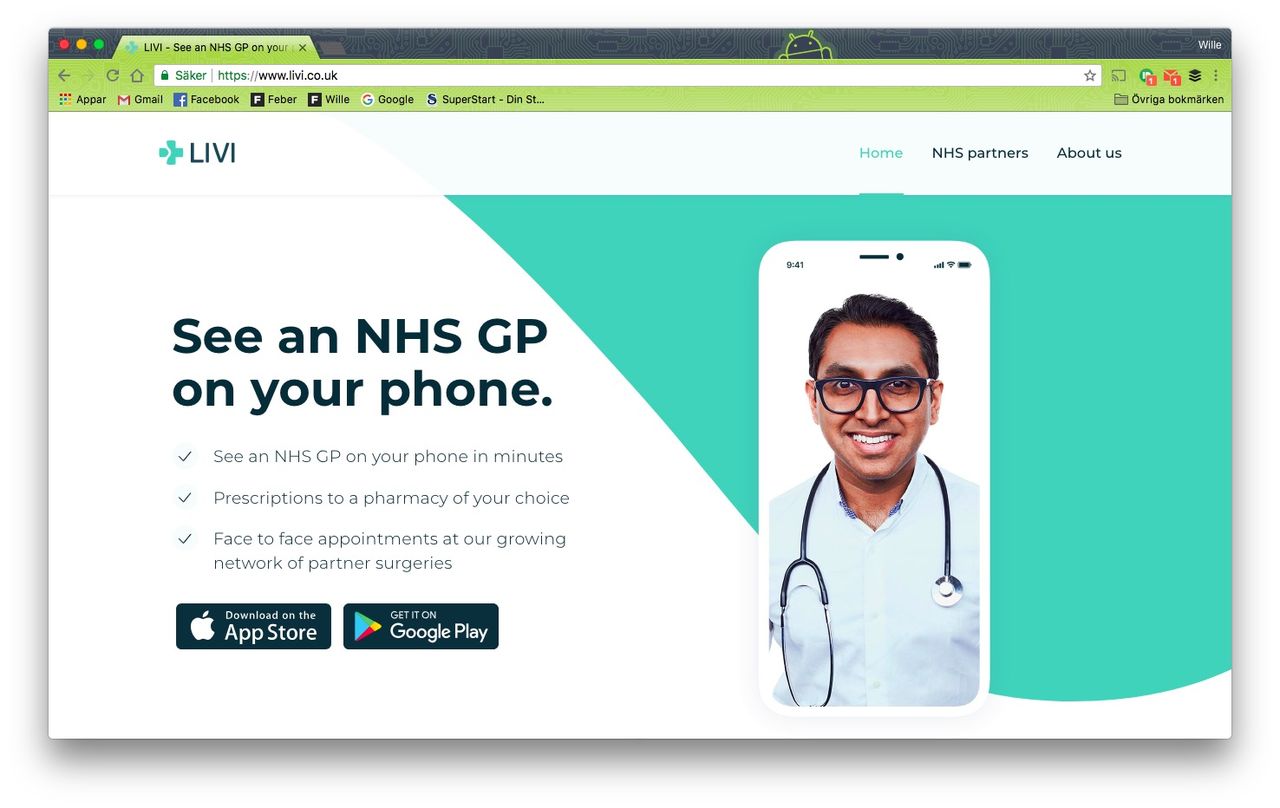 Kry blir Livi utomlands