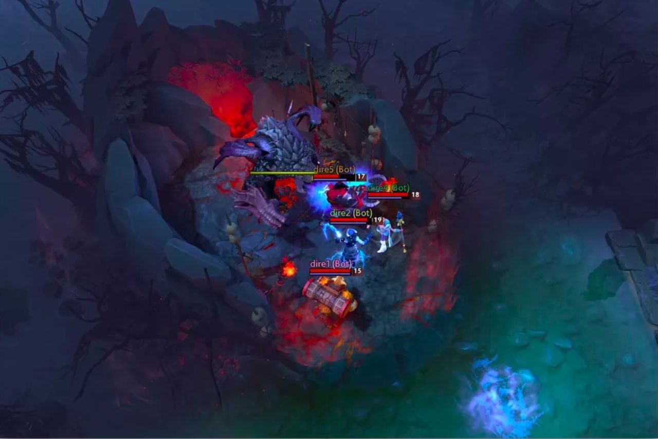 Människor slog artificiell intelligens i Dota 2