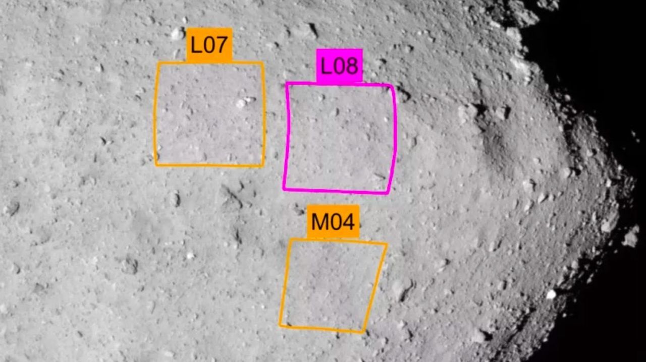 JAXA har hittat landningsplats för Hayabusa 2