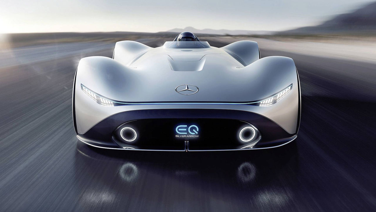 Mercedes visar ny silverpil