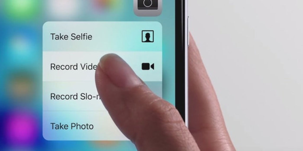 3D Touch kan försvinna från iPhone