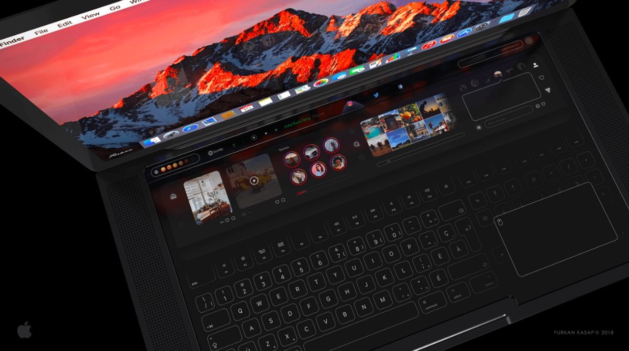 Snubbe drömmer ihop ett Macbook Pro Touch-koncept