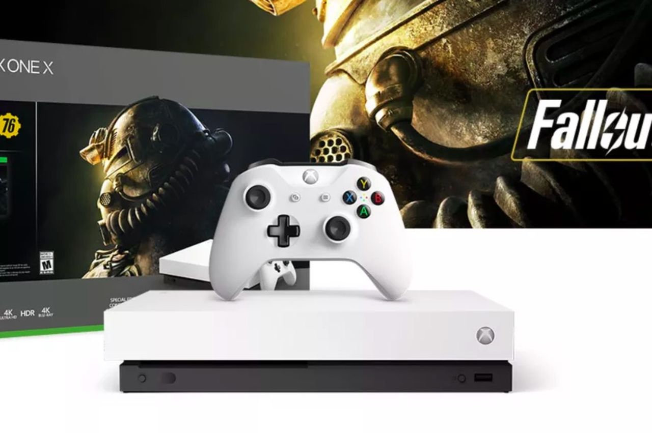 Nu kommer en vit Xbox One X-version