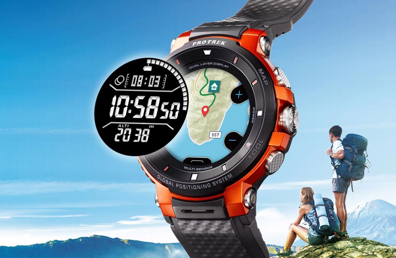Casios smarta klocka klarar tre dagar med GPS
