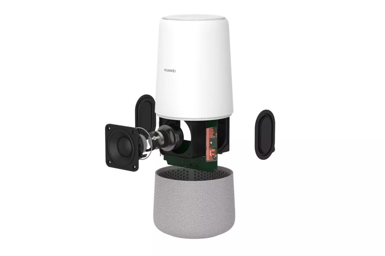 Huawei presenterar smarta högtalaren AI Cube