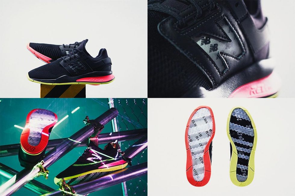 Sony och New Balance släpper techiga skor
