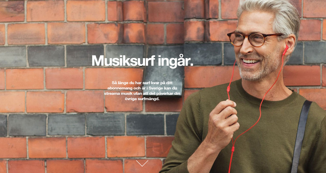 Tre plockar bort Google Play Music från 3Musiksurf