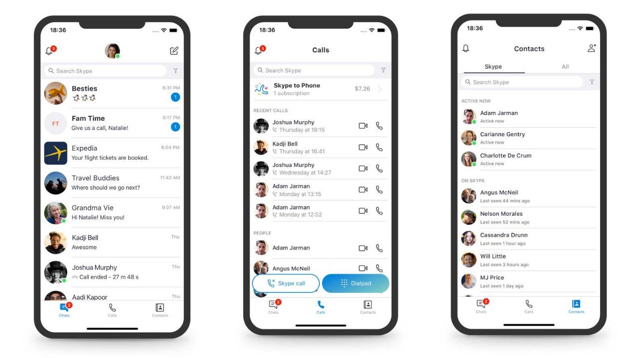 Microsoft designar om Skype igen