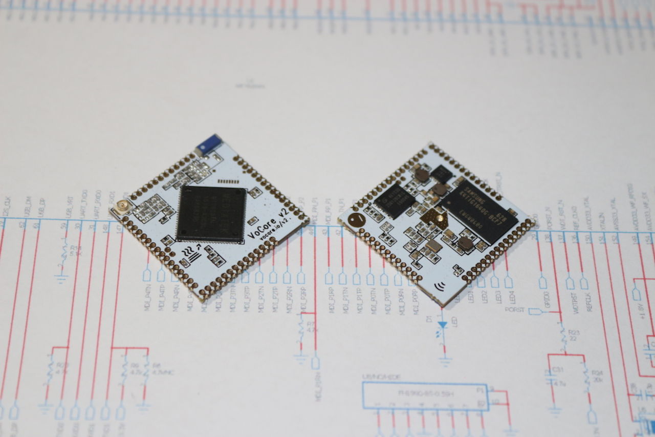 VoCore2 är en dator som får plats på ett mynt