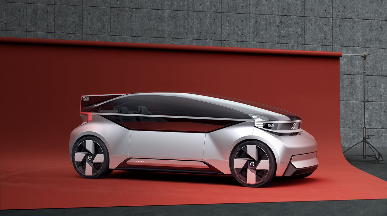 Volvo presenterar autonoma 360c