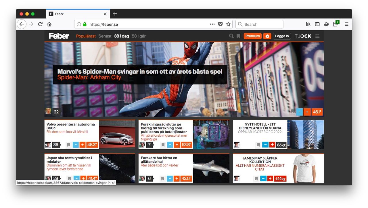 Mozilla har släppt Firefox 62