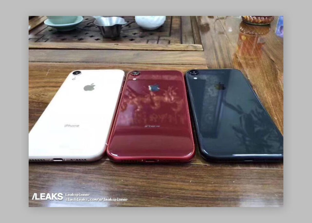 Är det här tre av höstens iPhone-färger?