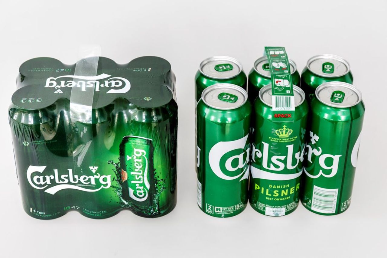 Carlsberg tar fram miljövänligare sexpack