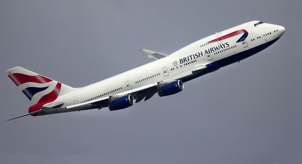 British Airways webbsida hackades