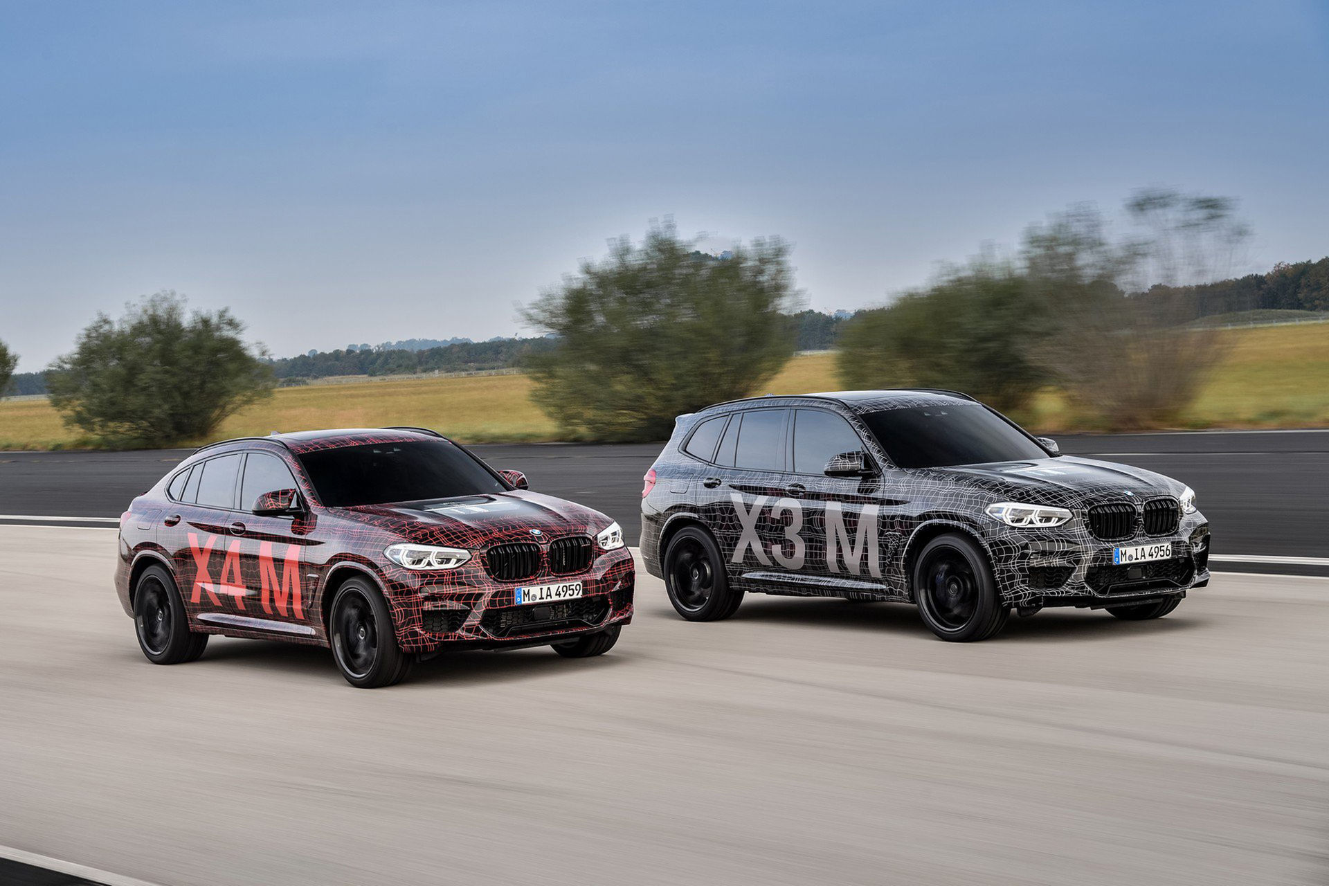 BMW visar upp prototyper av X3 M och X4 M