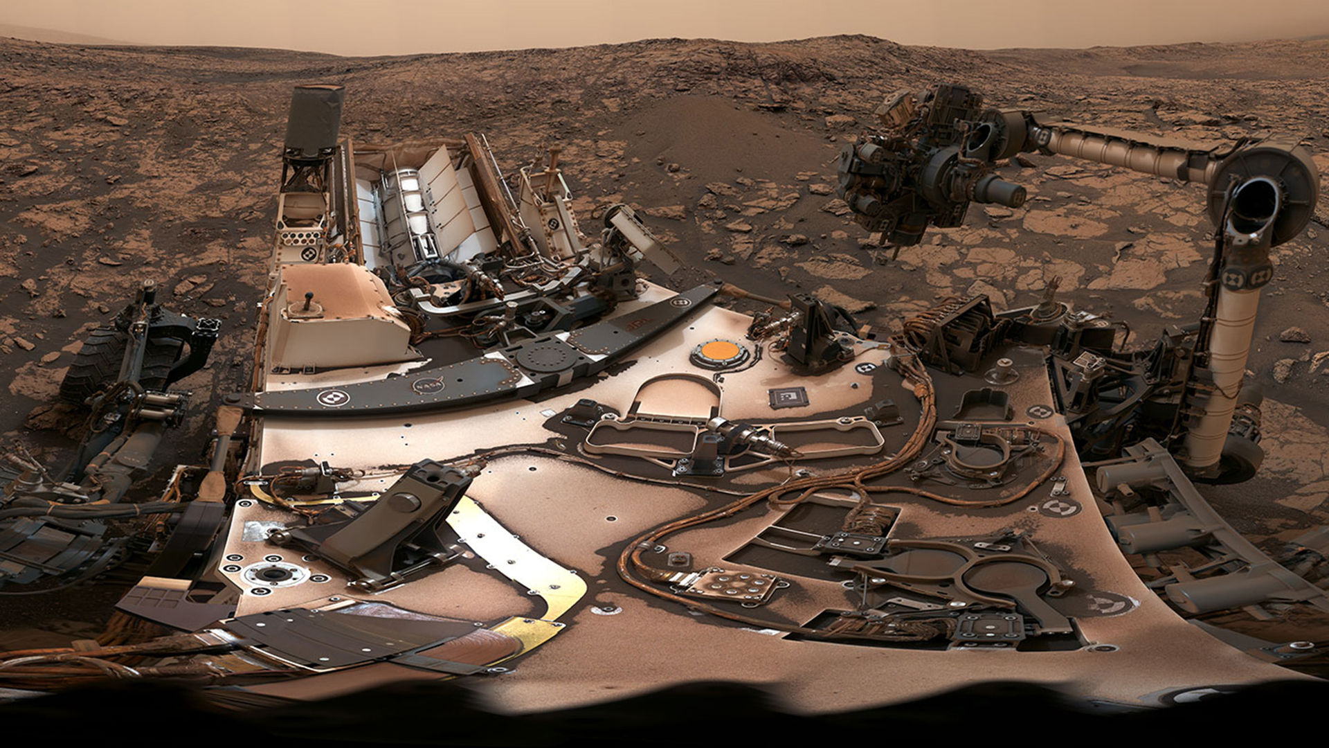 Curiosity har tagit ytterligare en cool selfie på Mars