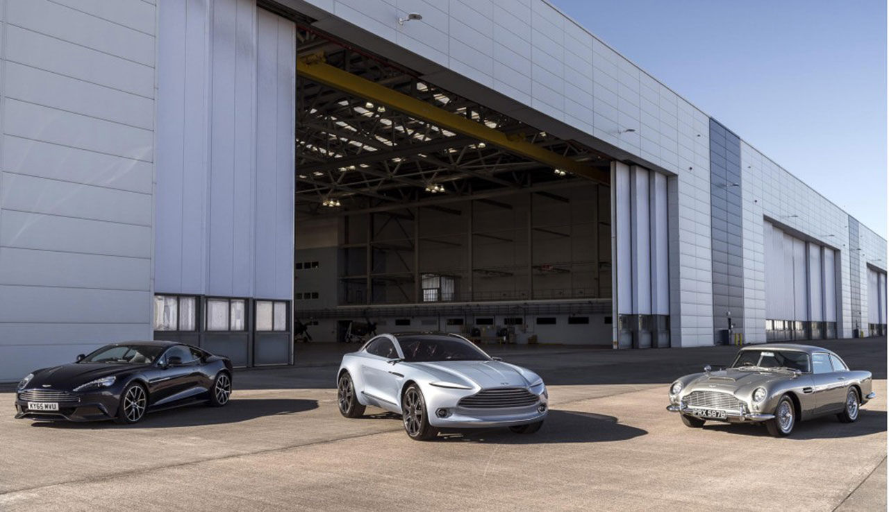 Nytt hem i Wales för Aston Martins eldrivna modeller