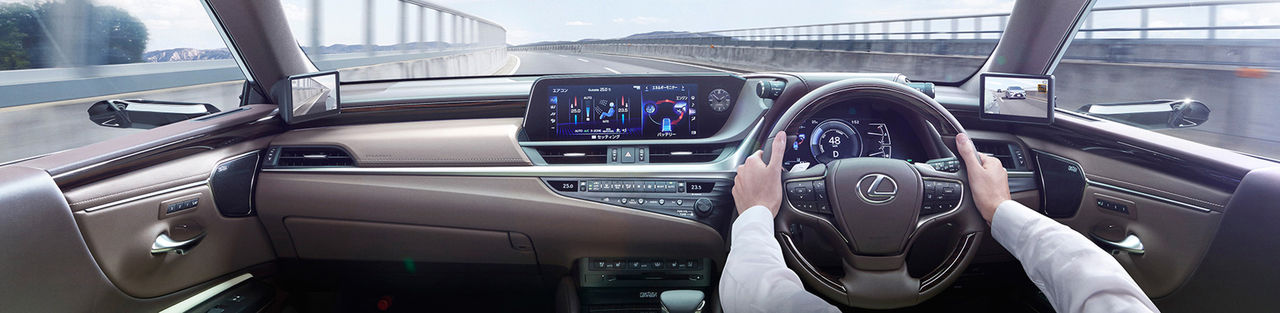 Nya Lexus ES får också kameror istället för backspeglar