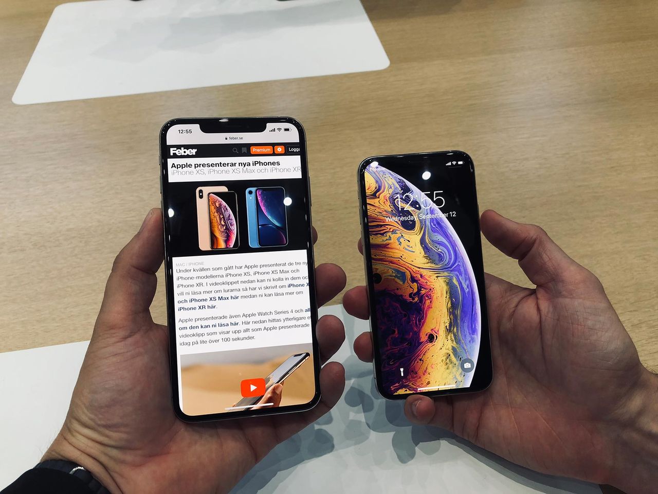 Vi har kollat in nya iPhone XS 