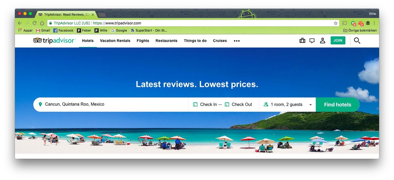 Snubbe fick fängelse för fejkade recensioner på TripAdvisor