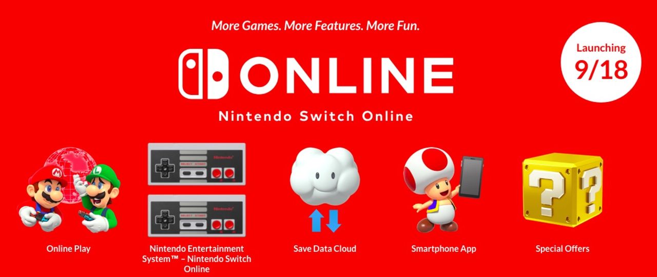 Nästa vecka drar Nintendo Switch Online igång!