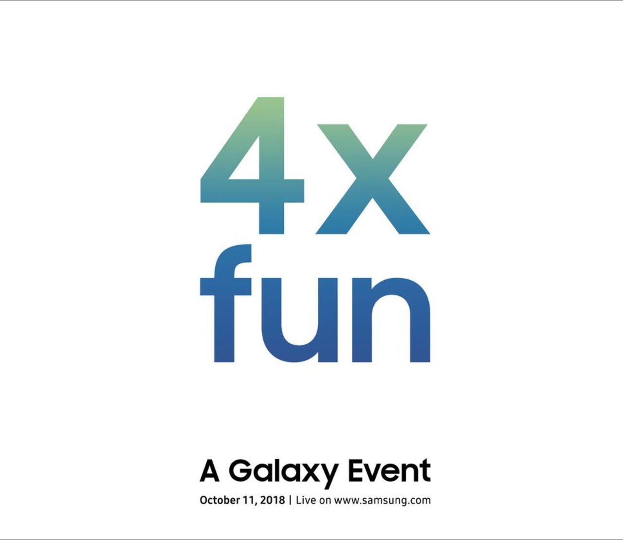 Samsung teasar om nytt Galaxy-event 11 oktober