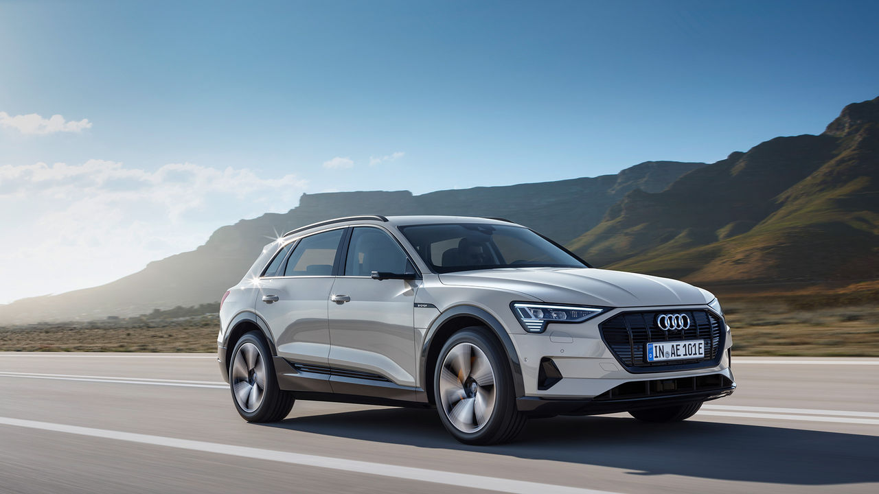 Nu är den här - Audis första serietillverkade elbil